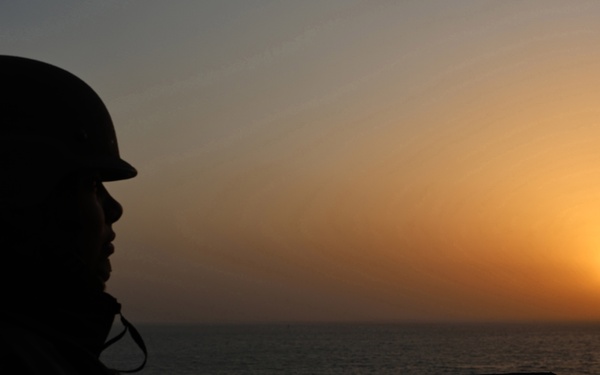 USS Roosevelt (DDG 80) Conducts Sea-and-Anchor in the Arabian Gulf