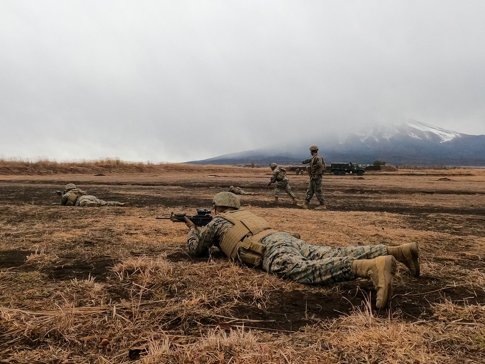 ARTP 25.3 | U.S. Marines Conduct Small-Arms Live-Fire Training on Camp Fuji