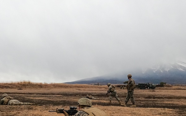 ARTP 25.3 | U.S. Marines Conduct Small-Arms Live-Fire Training on Camp Fuji