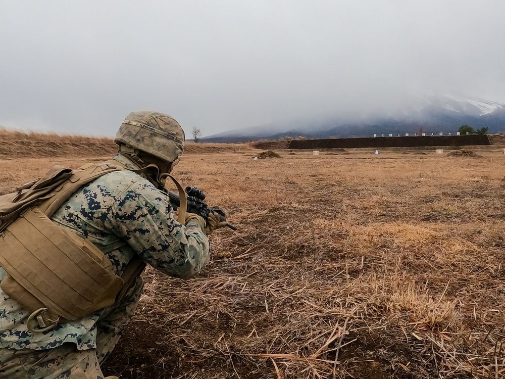 ARTP 25.3 | U.S. Marines Conduct Small-Arms Live-Fire Training on Camp Fuji