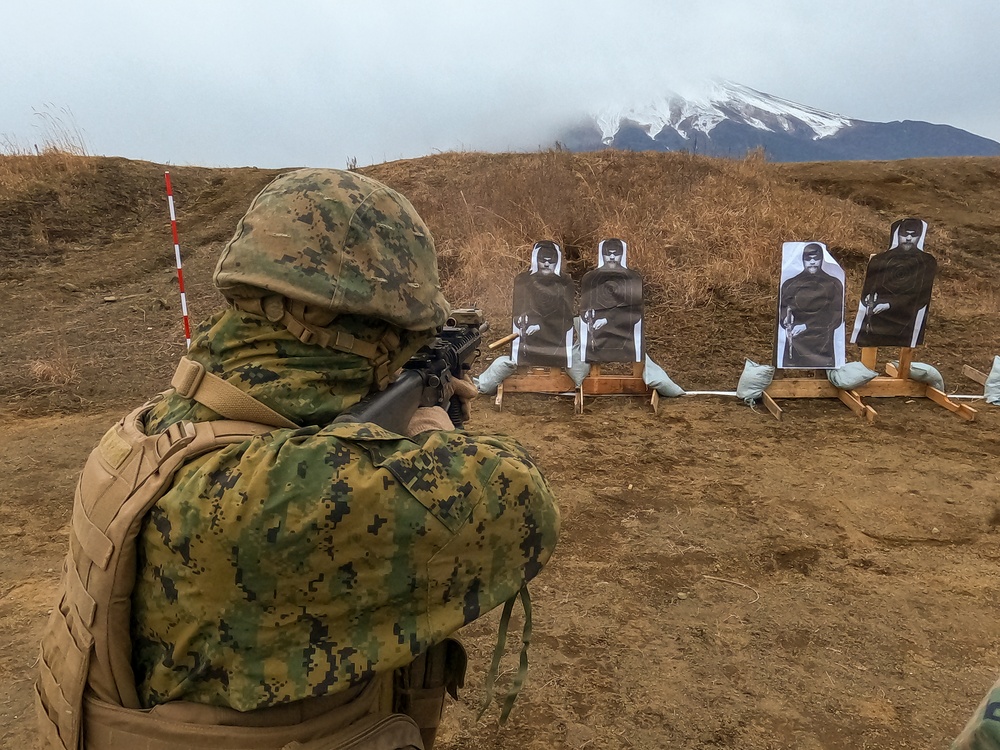 ARTP 25.3 | U.S. Marines Conduct Small-Arms Live-Fire Training on Camp Fuji