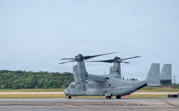 1st MAW assistant wing commander copilots MV-22B Osprey