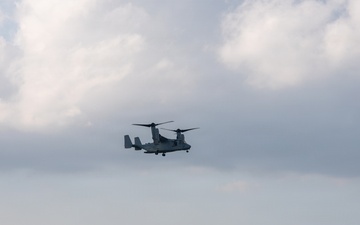 1st MAW assistant wing commander copilots MV-22B Osprey