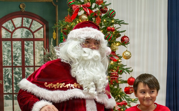 CFAY Ikego NEX hosts Santa's Pajama Party