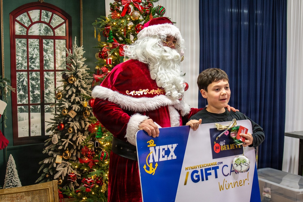 CFAY Ikego NEX hosts Santa's Pajama Party