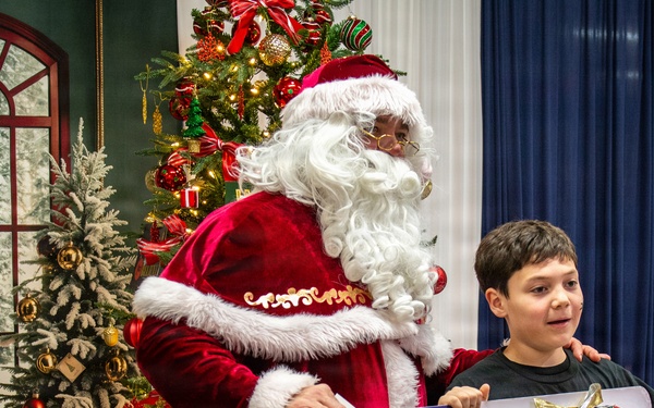 CFAY Ikego NEX hosts Santa's Pajama Party