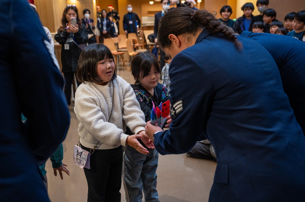 Mizuho Toy Drive: 374 MXG Airmen spread holiday cheer