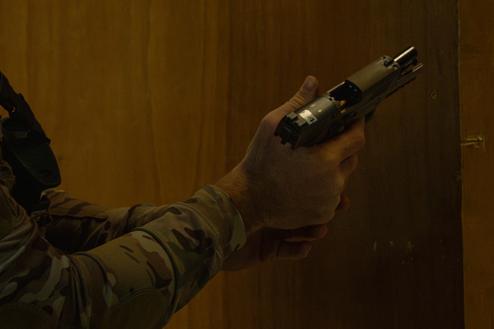 379th Expeditionary Security Forces touch up on their accuracy