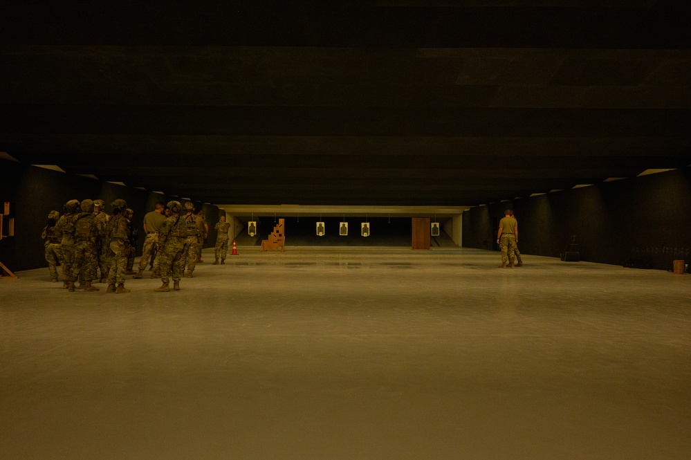 379th Expeditionary Security Forces touch up on their accuracy