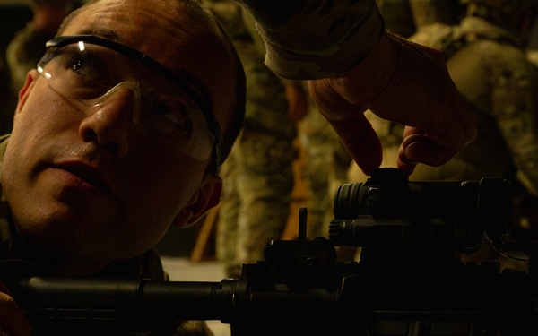379th Expeditionary Security Forces touch up on their accuracy