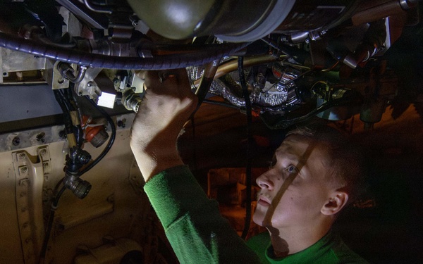 Abraham Lincoln conducts routine operations