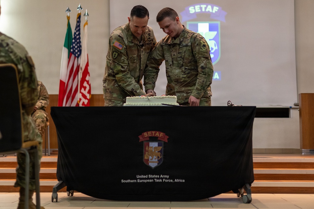SETAF-AF builds noncommissioned officer corps with induction ceremony