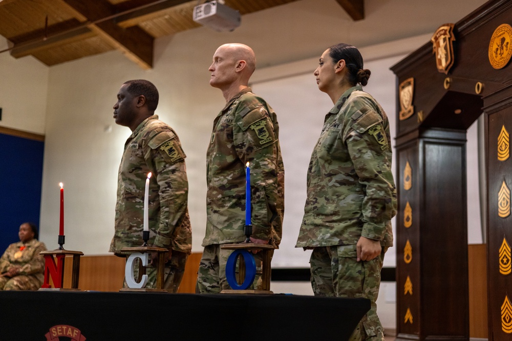 SETAF-AF builds noncommissioned officer corps with induction ceremony