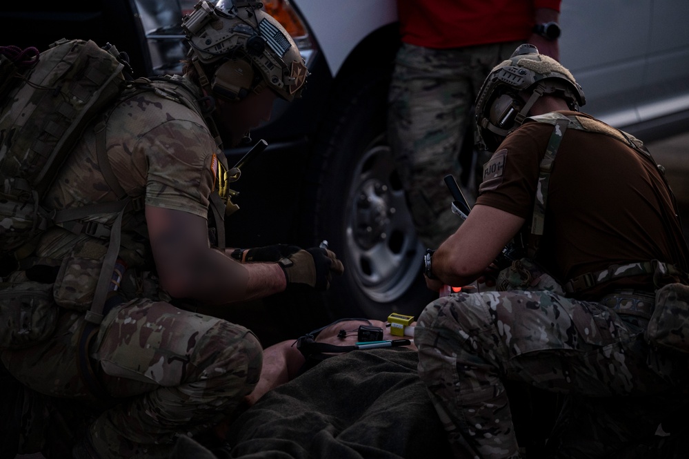 82nd EQRS conducts integrated medical response training at Camp Lemonnier