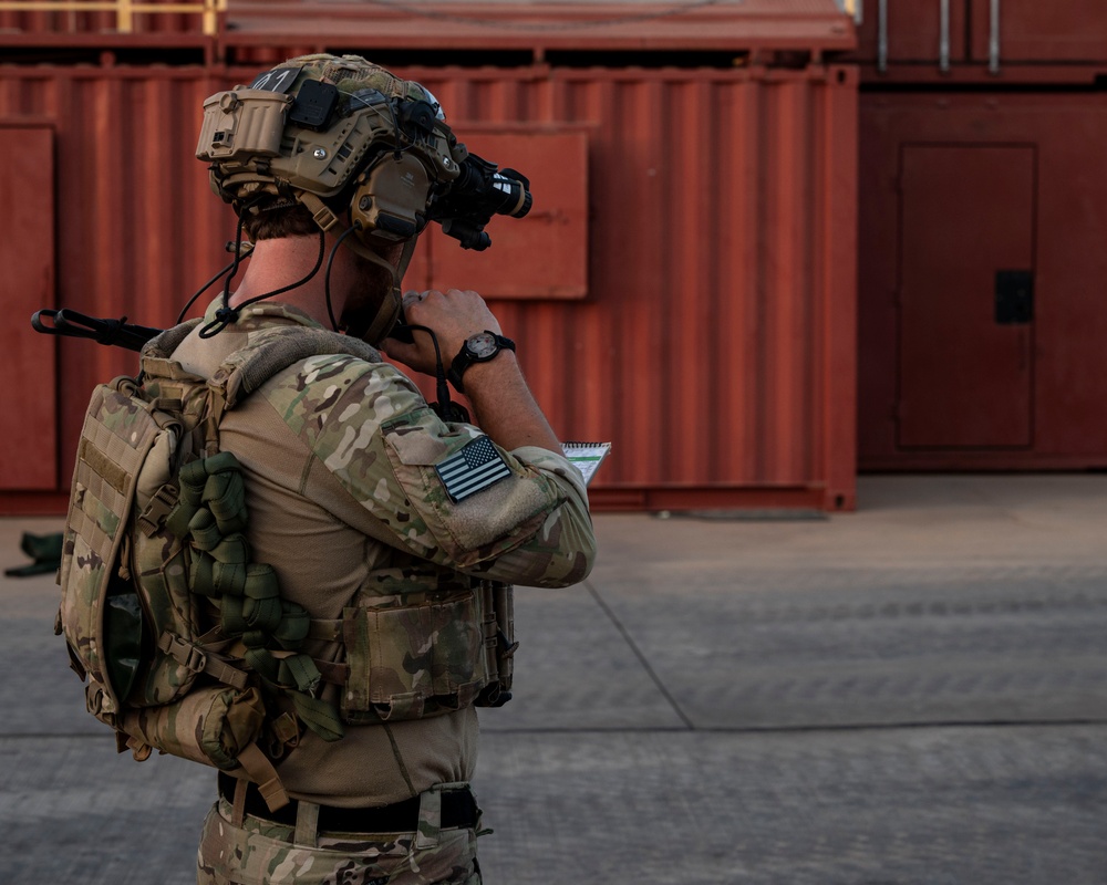 82nd EQRS conducts integrated medical response training at Camp Lemonnier