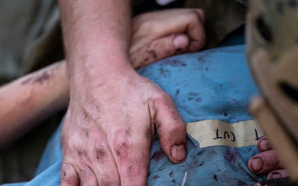 82nd EQRS conducts integrated medical response training at Camp Lemonnier