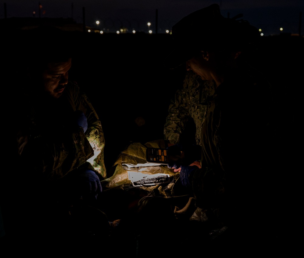 82nd EQRS conducts integrated medical response training at Camp Lemonnier
