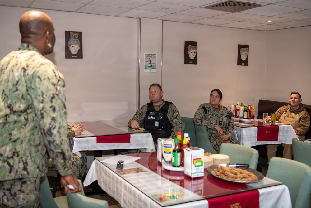 NSA Souda Bay Minoan Taverna hosts menu review board Dec. 18, 2025