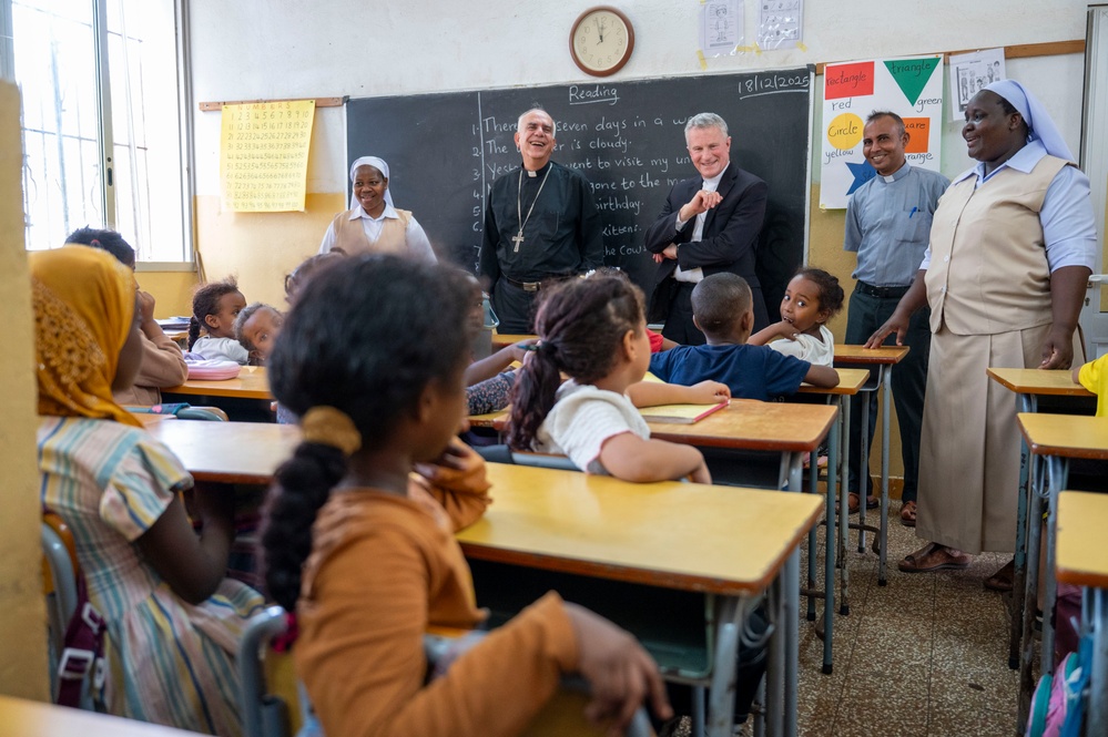 Archbishop Broglio visits Djibouti to strengthen faith and partnerships