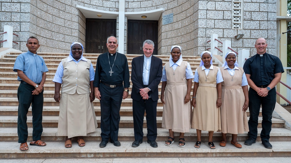 Archbishop Broglio visits Djibouti to strengthen faith and partnerships