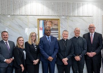 Archbishop Broglio visits Djibouti to strengthen faith and partnerships