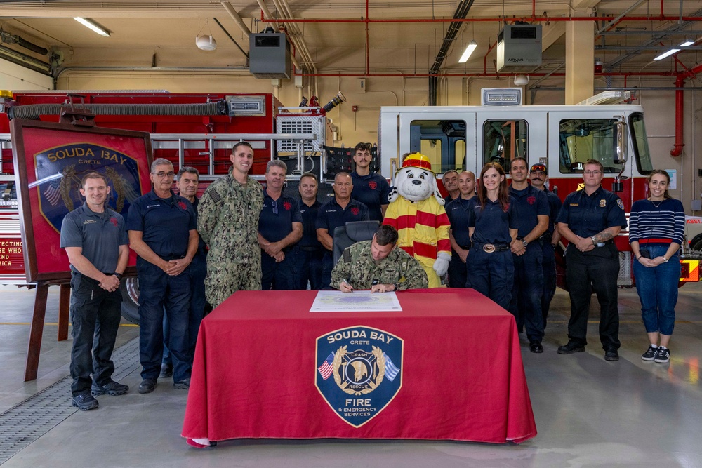 NSA Souda Bay Fire Prevention Week Declaration