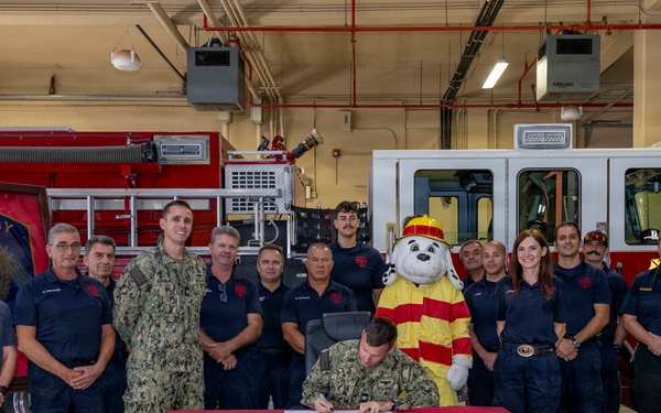 NSA Souda Bay Fire Prevention Week Declaration