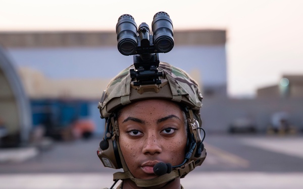 Portraits of 726th EMSS Fly Away Security Airmen in Africa