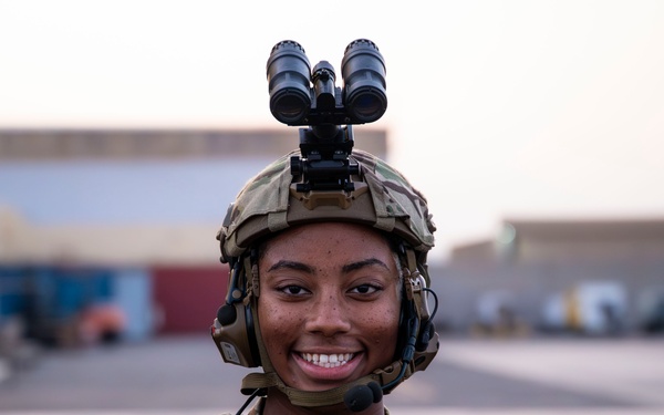 Portraits of 726th EMSS Fly Away Security Airmen in Africa
