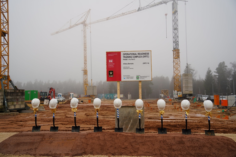 Operational Readiness Training Center Construction hits milestone with groundbreaking