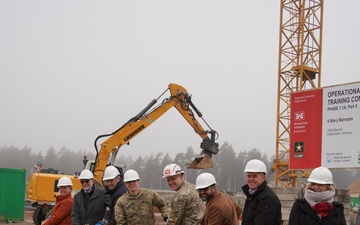 Operational Readiness Training Center Construction hits milestone with groundbreaking