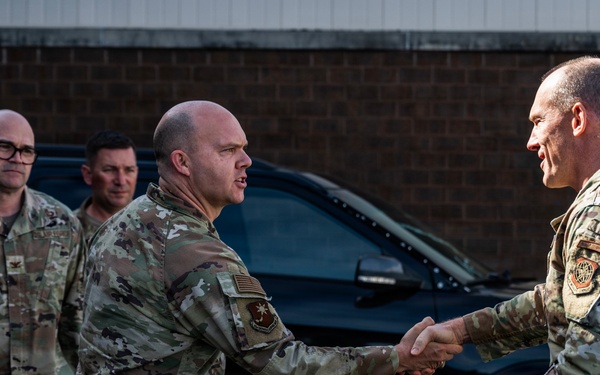 21st Air Force &amp; U.S. Air Force Expeditionary Center Commander Visits 621st CRW