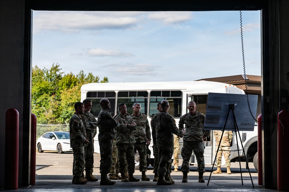 21st Air Force &amp; U.S. Air Force Expeditionary Center Commander Visits 621st CRW