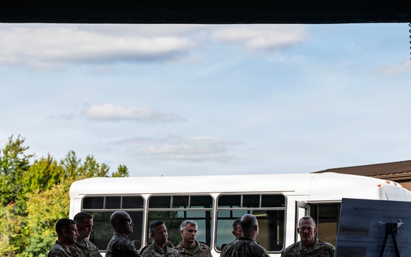 21st Air Force &amp; U.S. Air Force Expeditionary Center Commander Visits 621st CRW