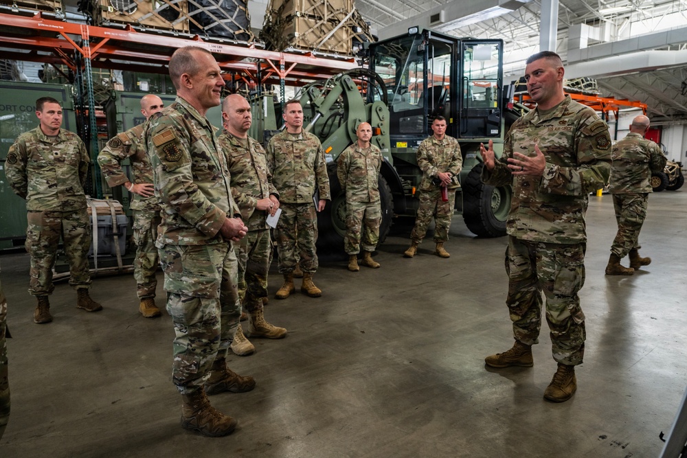 21st Air Force &amp; U.S. Air Force Expeditionary Center Commander Visits 621st CRW