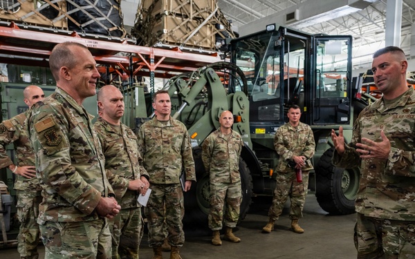 21st Air Force &amp; U.S. Air Force Expeditionary Center Commander Visits 621st CRW