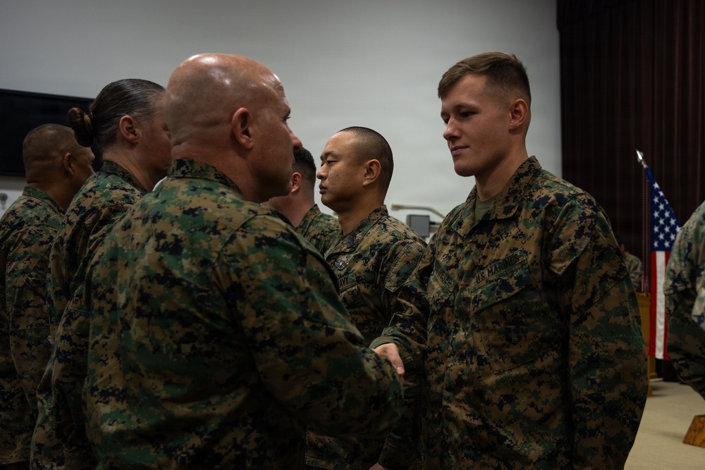 2nd Marine Division Recognizes Marines and Sailors