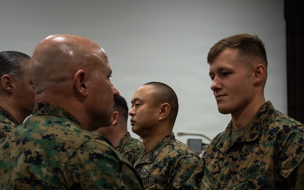 2nd Marine Division Recognizes Marines and Sailors