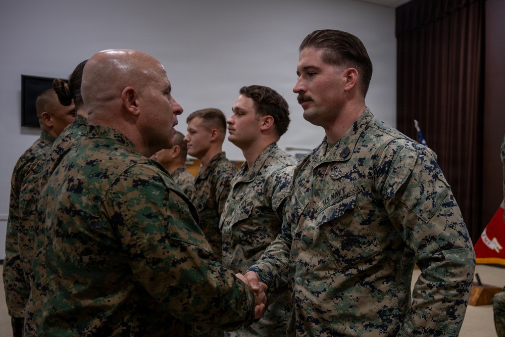 2nd Marine Division Recognizes Marines and Sailors