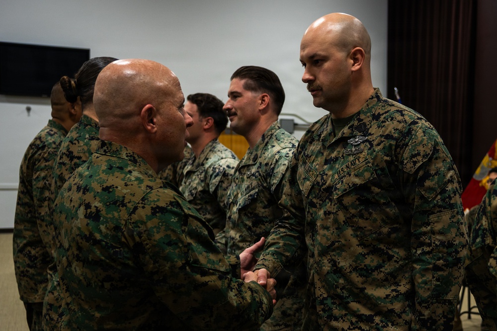 2nd Marine Division Recognizes Marines and Sailors