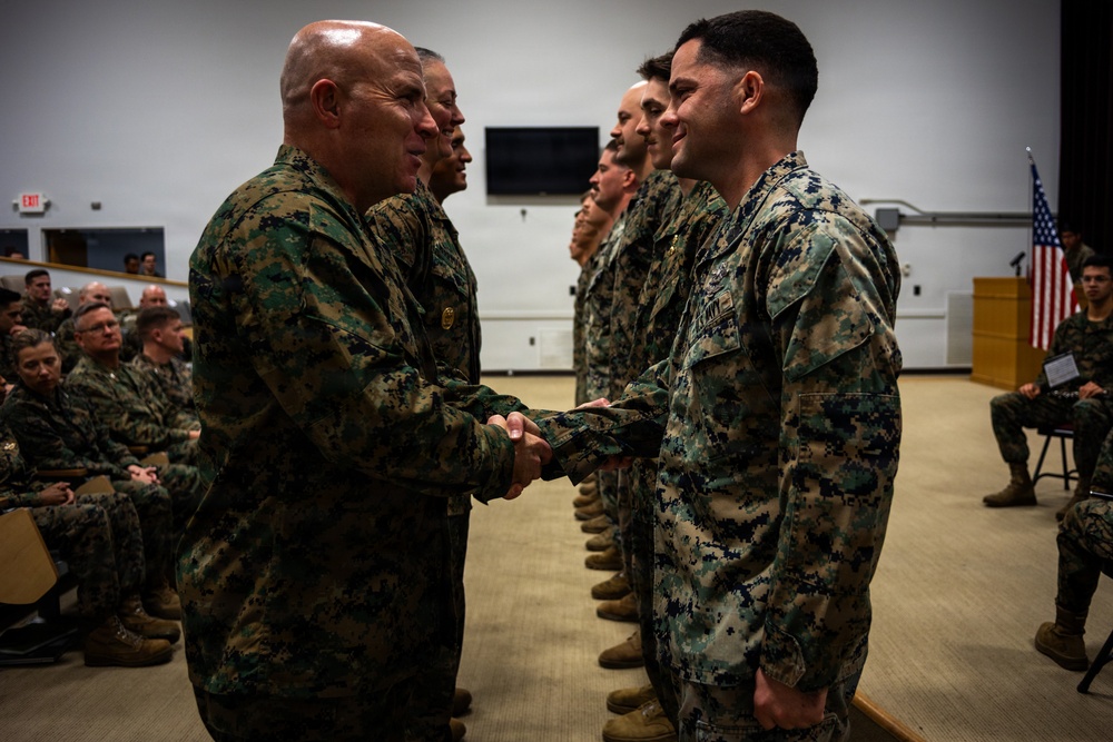 2nd Marine Division Recognizes Marines and Sailors