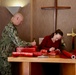 Navy Chaplain Moonlights as Santa