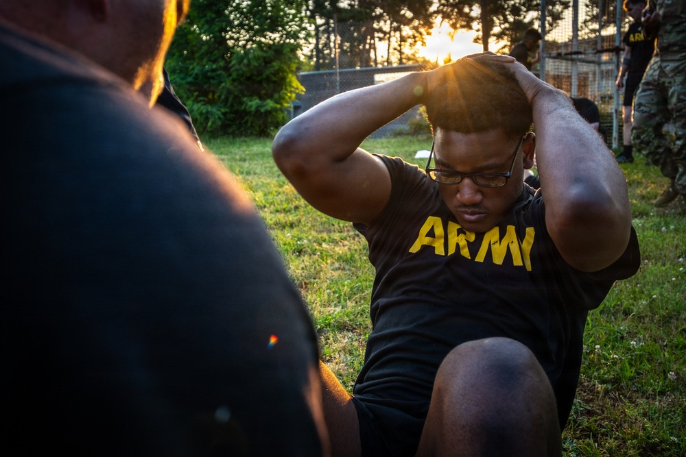 Soldiers Compete in Best Squad Competition