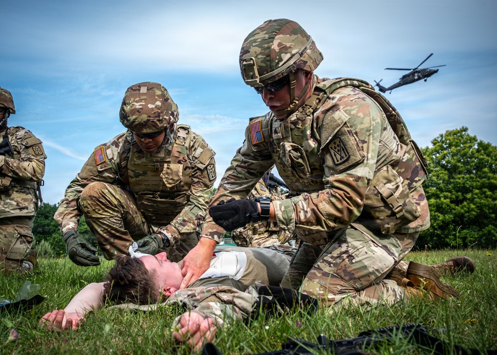 Soldiers Compete in Best Squad Competition