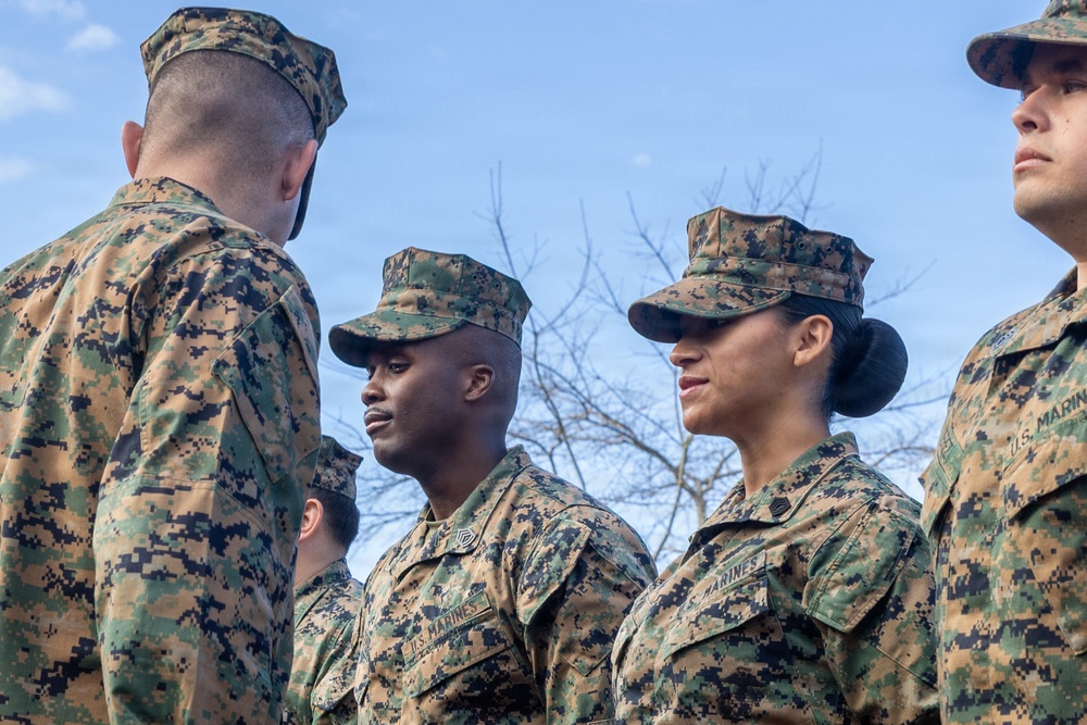 Marines with Ground Supply School complete Master Instructor Program