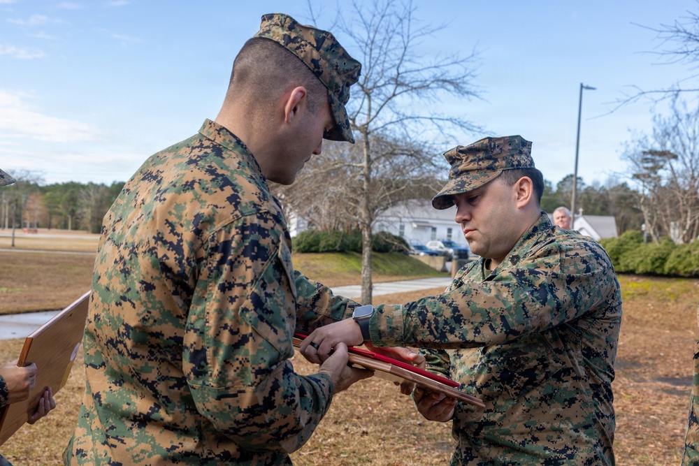 Marines with Ground Supply School complete Master Instructor Program