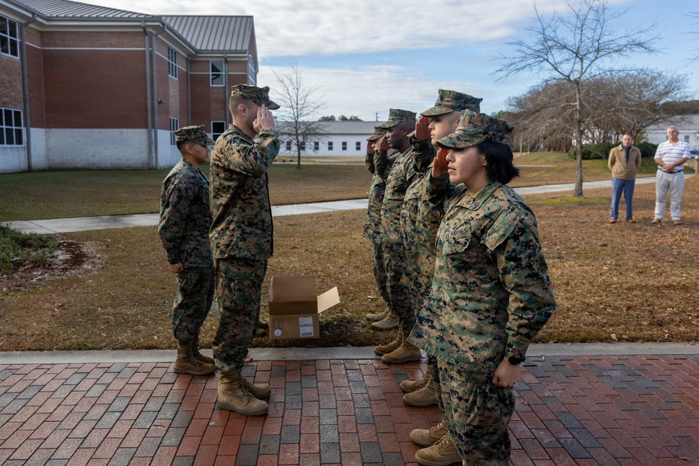Marines with Ground Supply School complete Master Instructor Program