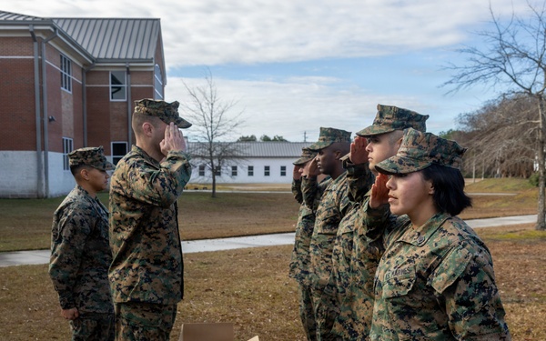 Marines with Ground Supply School complete Master Instructor Program