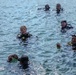 U.S. Navy and Panamanian services dive together during a Salvage Exercise