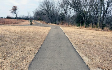 Kaw Lake recreation enhanced with new public fitness trail